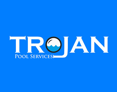 Pool service logo