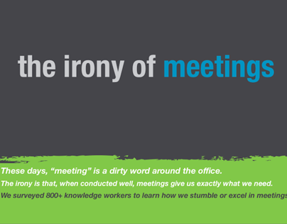 Slide presentation:  The irony of meetings