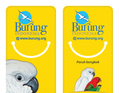 Bookmark Halmahera Bird Series
