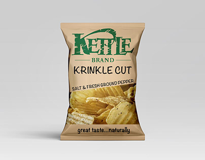 Kettle Brand Chip Bag Redesign