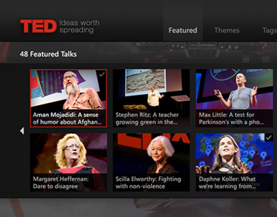 Ted Talks TV app