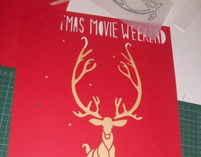 Christmas themed Movie Poster