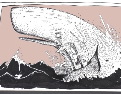 Moby Dick Sketches