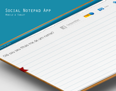 Social Notepad App