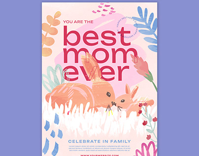Mother's day Digital Illustrations