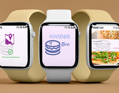 Fooder Bro Smart watch app