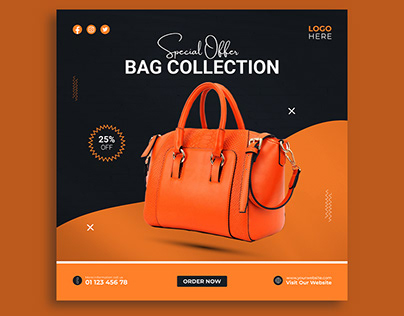 Exclusive Ladies Bag Collection Social Media Post
