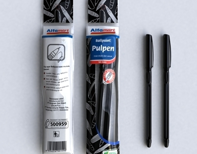 3D Packaging Pen Alfamart
