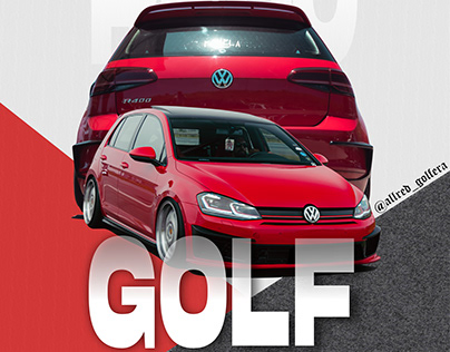 Poster Golf MK7.5 Bodykit R400