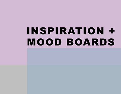 Inspiration & Mood Boards