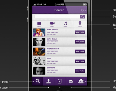 Mobile App Designs