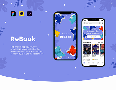 Project thumbnail - ReBook Bookcrossing Mobile App