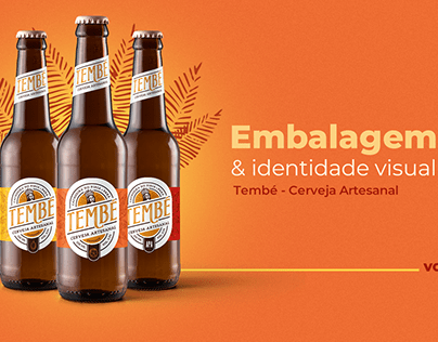 Tembé Cerveja Artesanal - Design de Embalagem