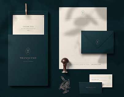 TRANSCEND - Brand Identity Concepts