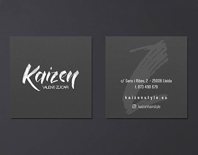 Branding hairdresser Kaizen