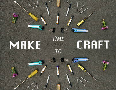 Poster - 'Make time to craft'