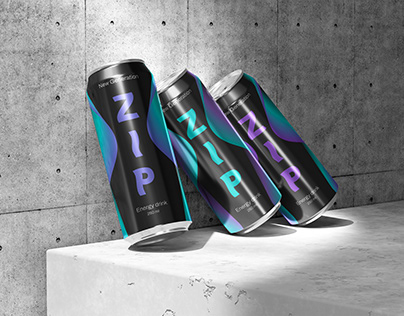 ZIP Energy Drink Packaging