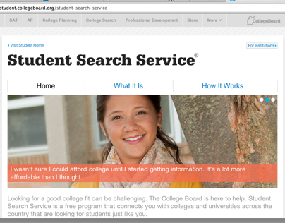 Student Search Service