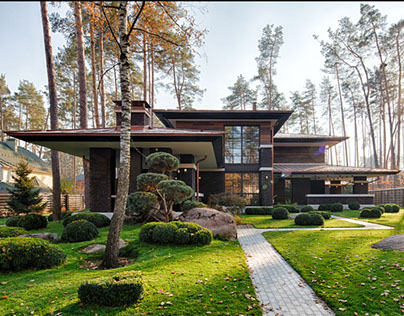 «The Prairie house style of F.L.Wright»