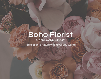 Boho Florist App