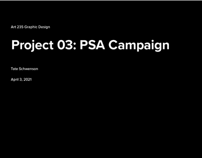 PSA Campaign