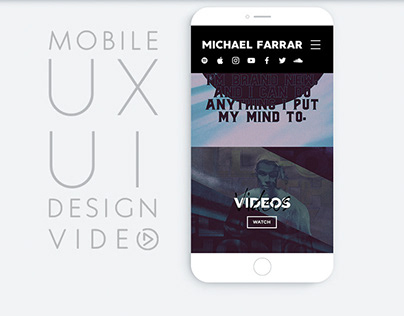 Mobile Site Designed In the Music Industry
