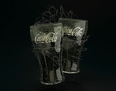Coca-Cola set modeling & rendering