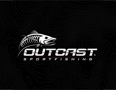 outcast fishing logo