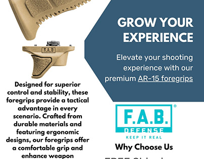 Explore Precision with AR-15 Foregrips
