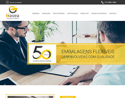 Website - Gavea Embalagens