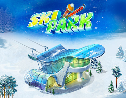 Ski Park - game illustrations