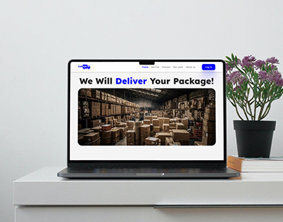 Cargo Package Delivery Website Design