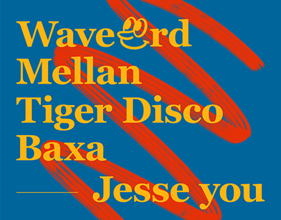 Wavecord Party Poster w/local friends