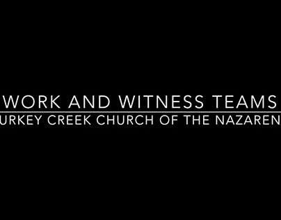 Work And Witness Teams - TCCN