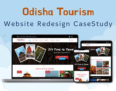 Odisha Tourism Website Redesign