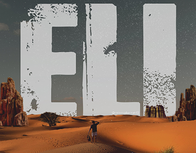 Concept Movie Poster- "The Lost Book of ELI"