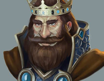 Concept art of the King