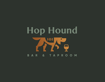 Hop Hound Branding