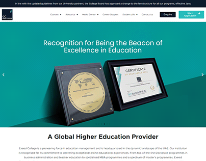 Exeed College Website