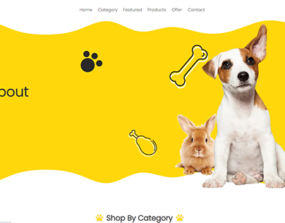 Bow Wow Pet Store Web Design