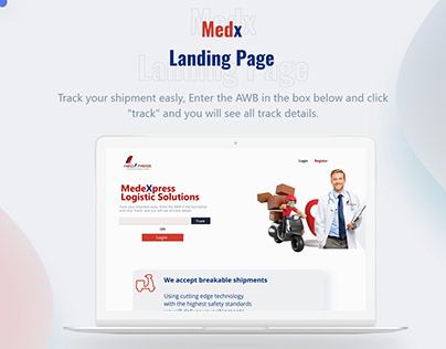 MedX (Landing Page)