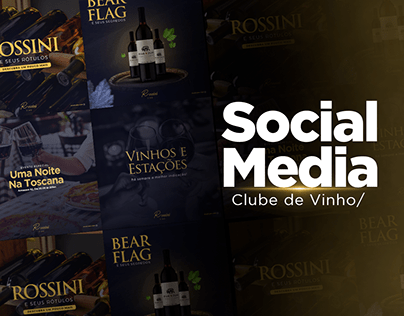 Social Media - Clube de Vinhos