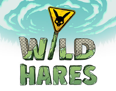 Wild hares, animation