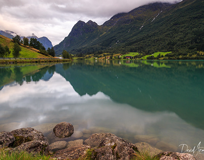 Lake Floen in Norway
