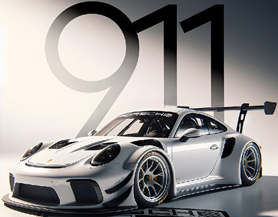 Porsche 911 GT3 poster