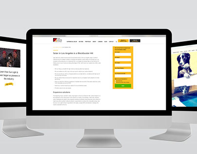 Website redesign: Project Manager, Graphic Design, Copy