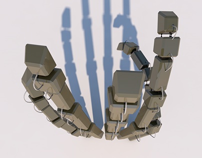 3D Building-Robot Hand