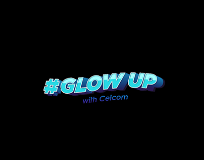 Celcom Glow Up Stickers