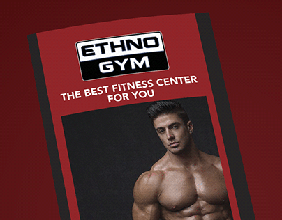 Ethno Gym tri-fold brochure