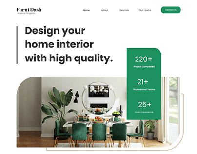 Furni Dash Interior Furnishing - website